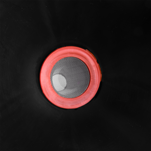 25cm (10") Wide Mouthed Fuel Funnel, Black