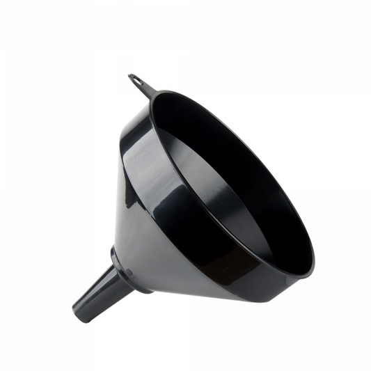 25cm (10") Wide Mouthed Fuel Funnel, Black