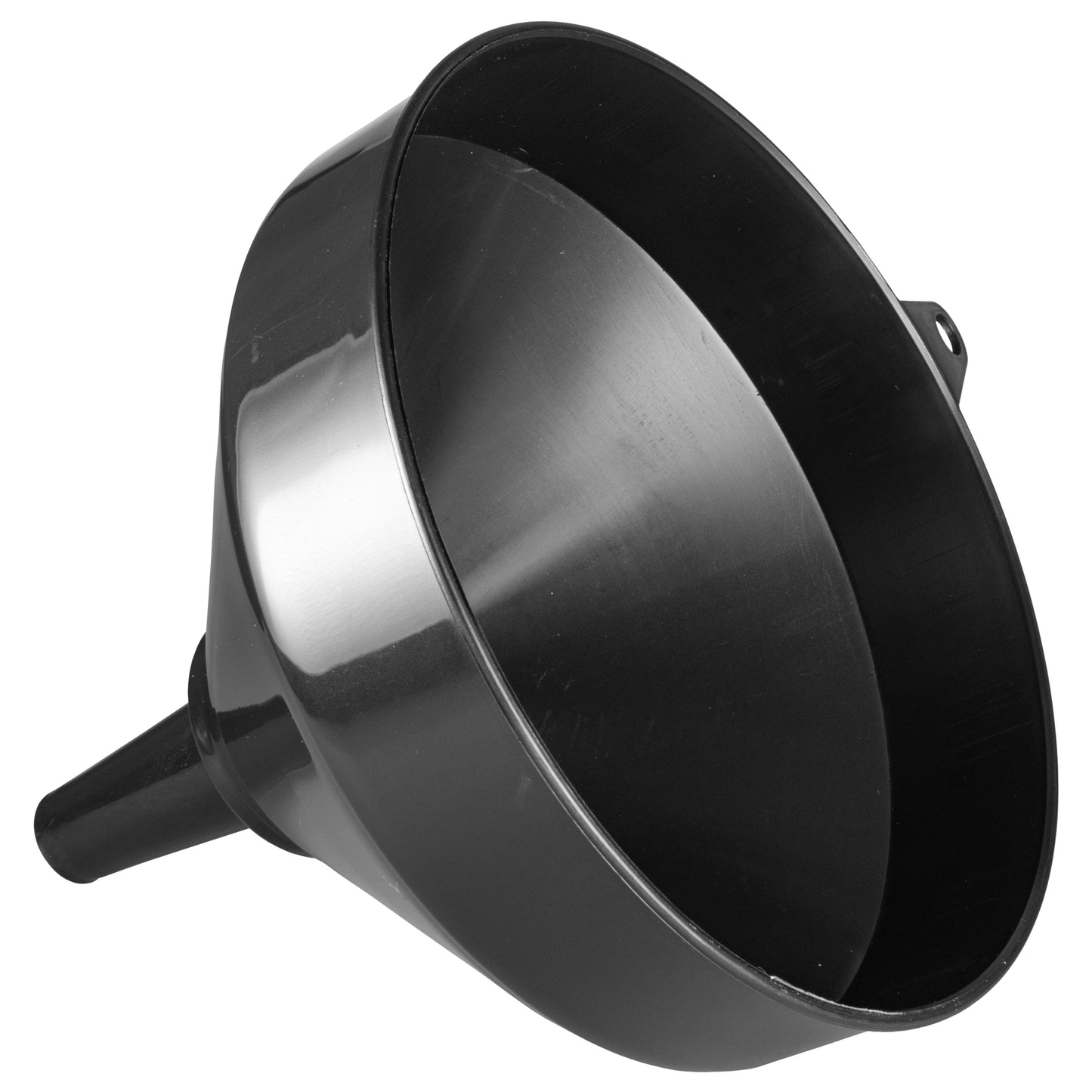 25cm (10") Wide Mouthed Fuel Funnel, Black