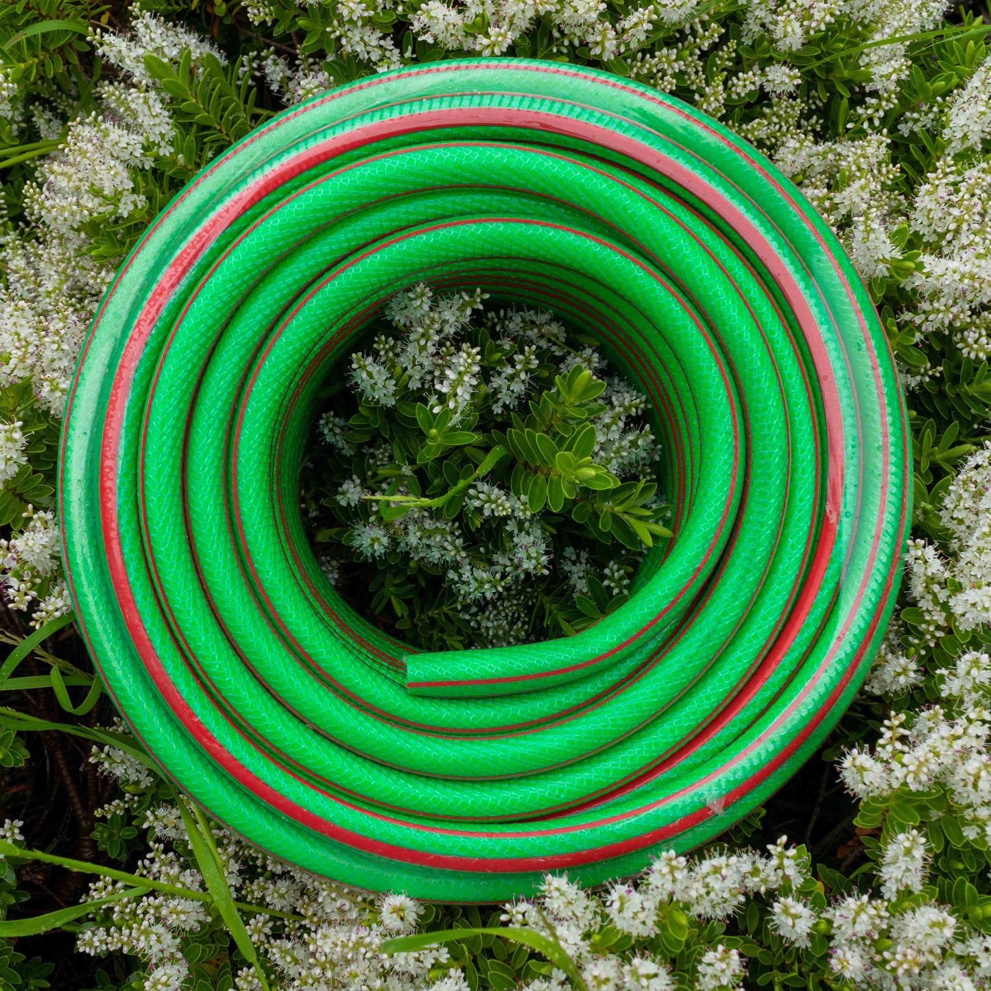 Premium Garden Hose Connection Set, Green