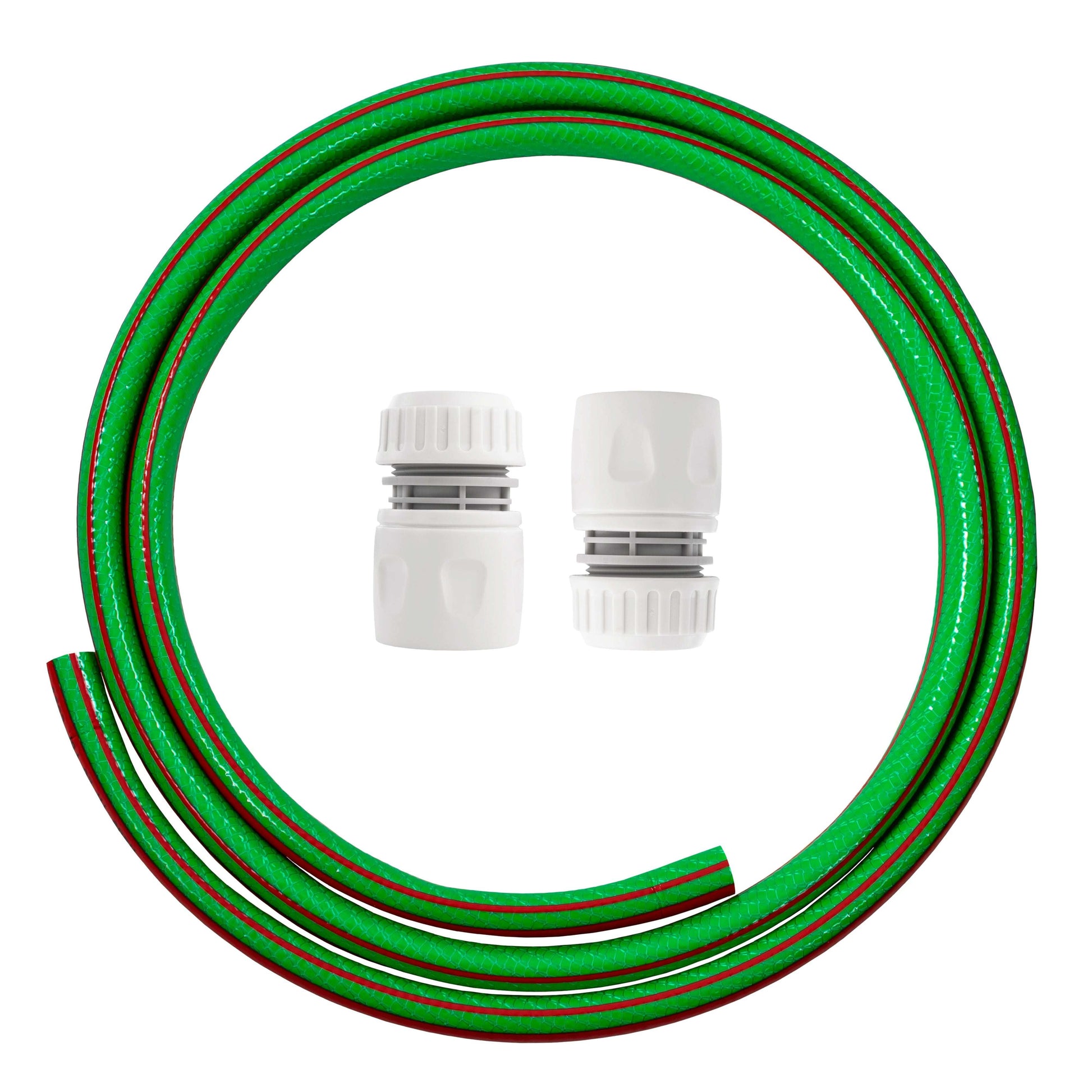 Premium Garden Hose Connection Set, Green