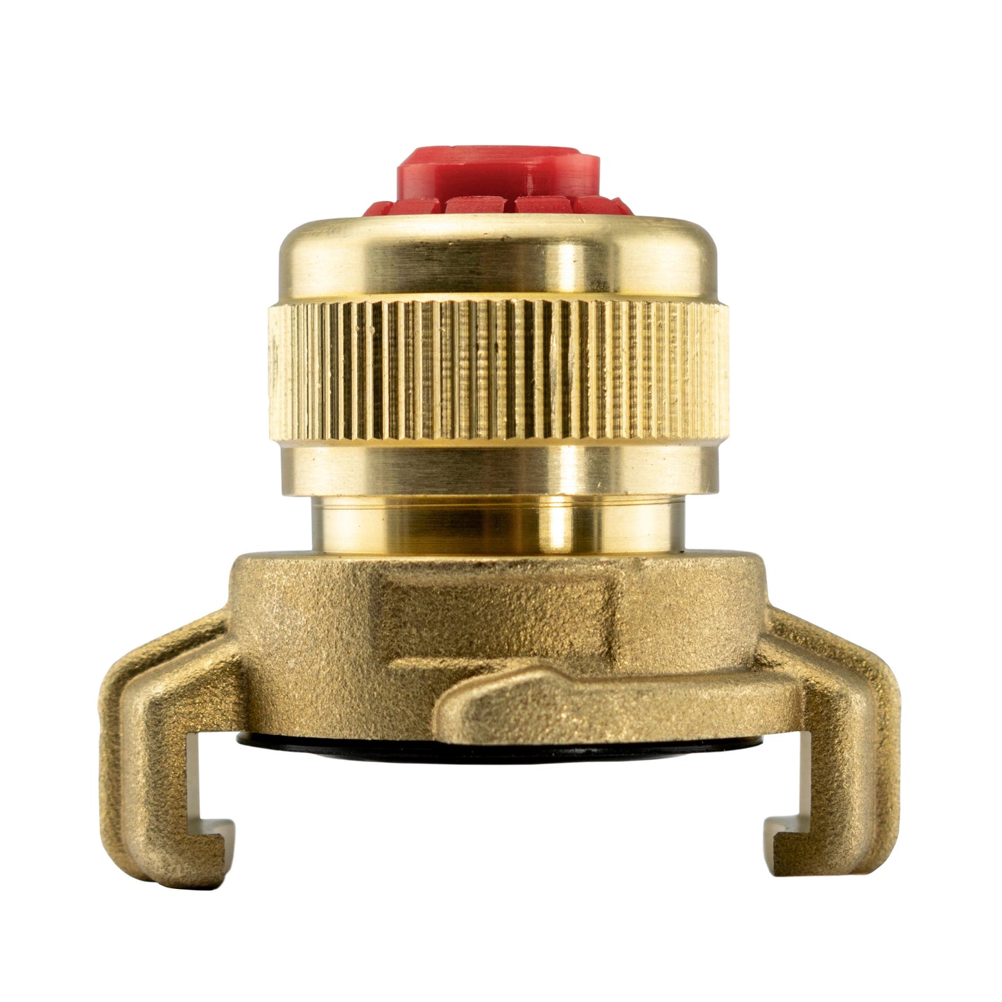 Brass GEKA Style Claw Female Hosepipe Connector, 1/2"
