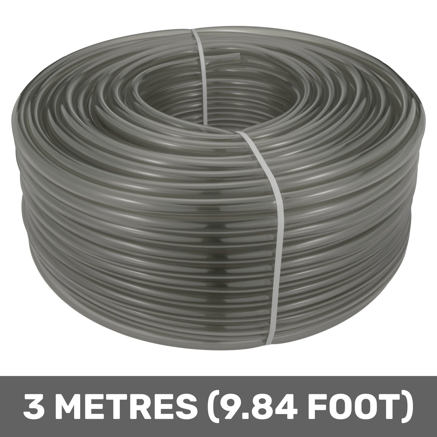 10mm Grey Tinted PVC Technical Hose