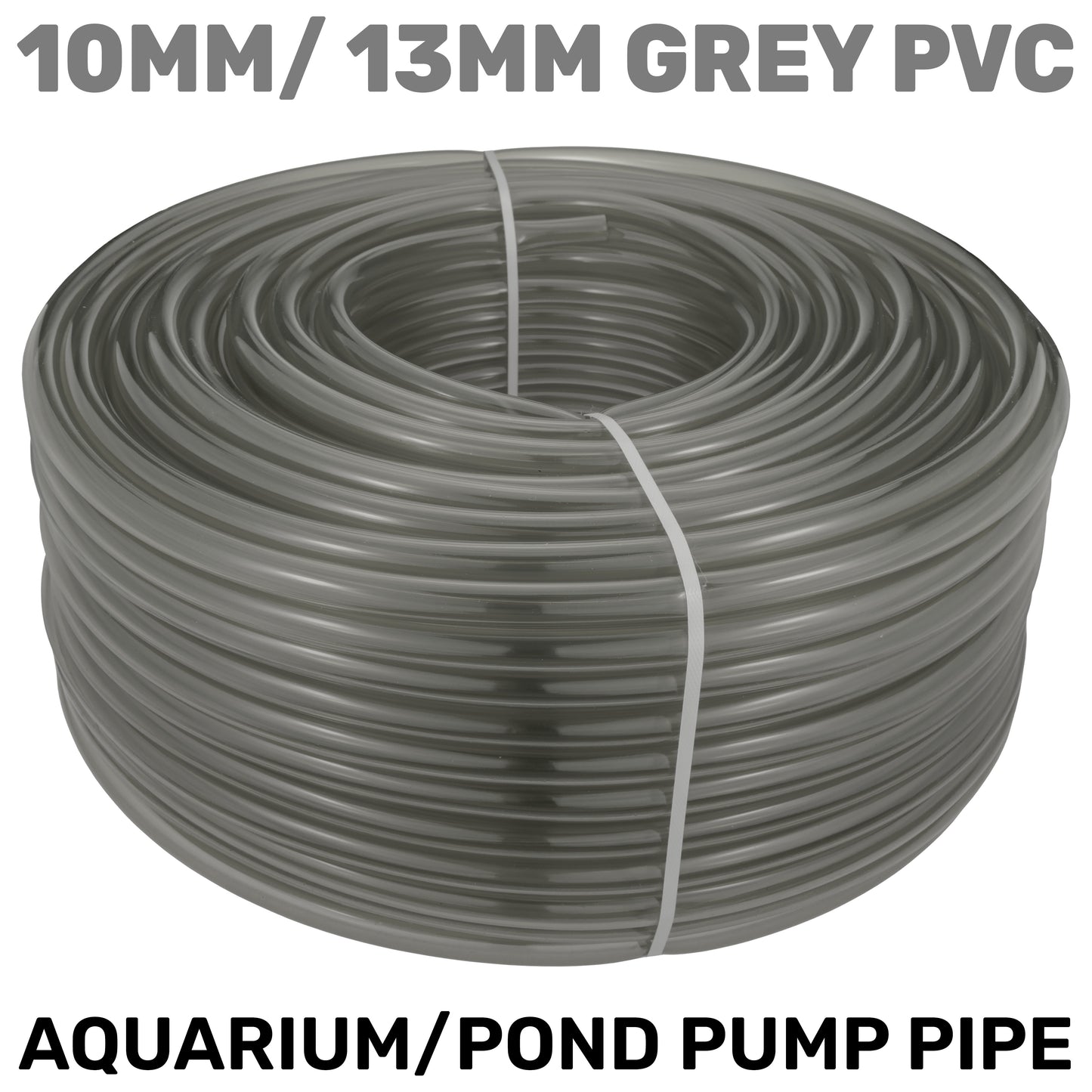 10mm Grey Tinted PVC Technical Hose