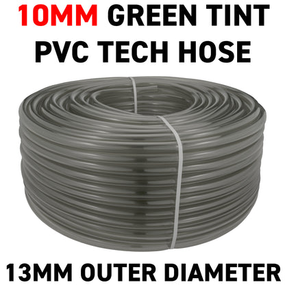 10mm Grey Tinted PVC Technical Hose