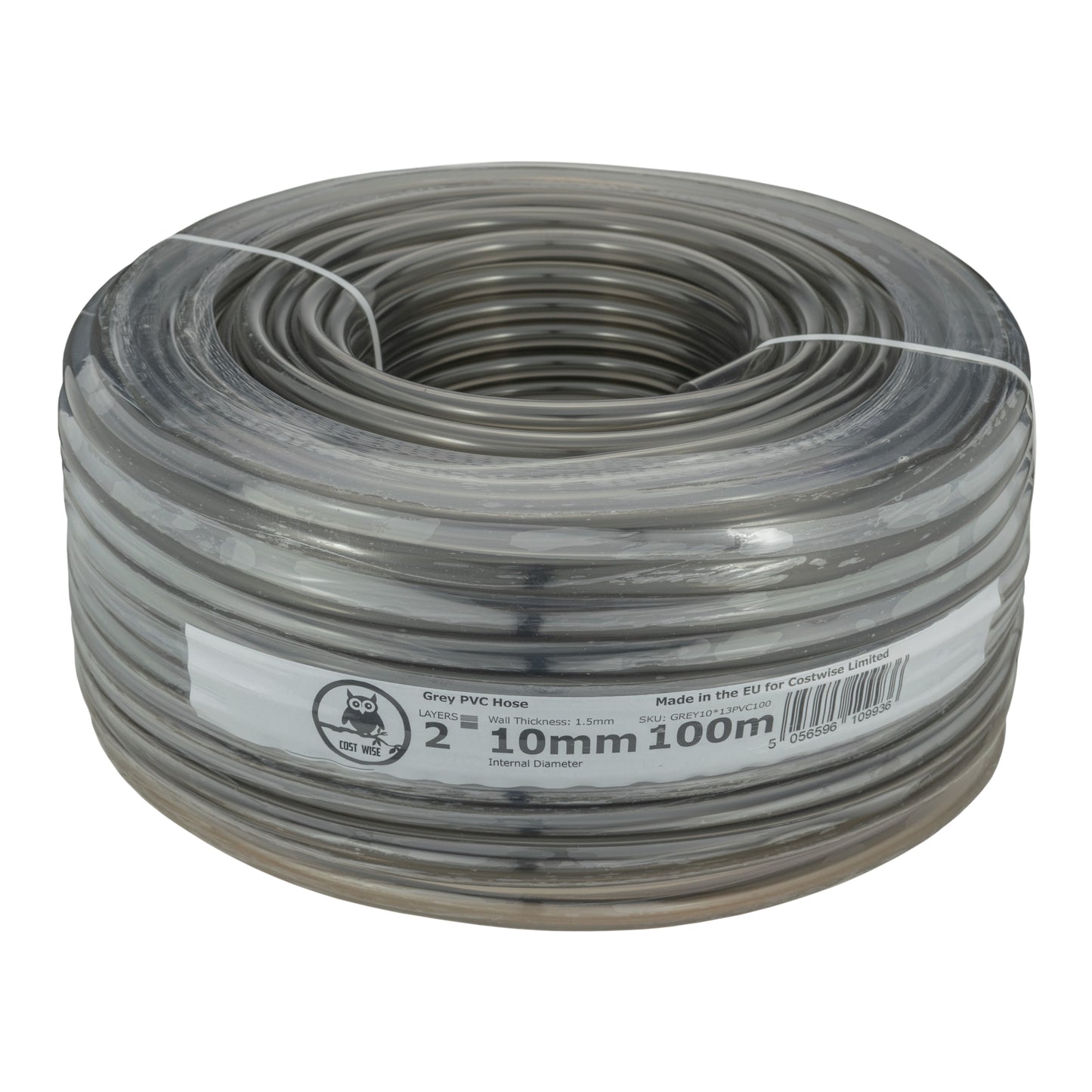 10mm Grey Tinted PVC Technical Hose