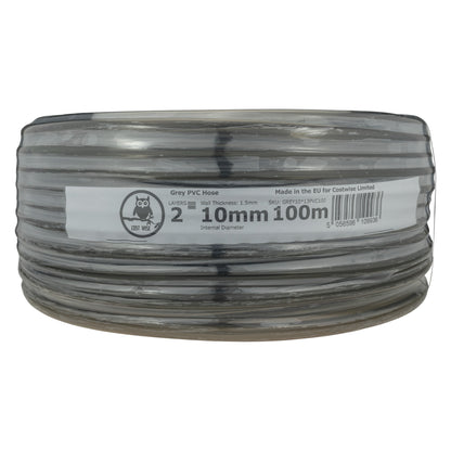 10mm Grey Tinted PVC Technical Hose