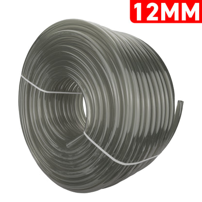 12mm Grey Tinted PVC Technical Hose