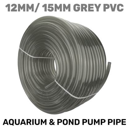 12mm Grey Tinted PVC Technical Hose