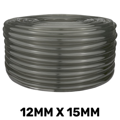 12mm Grey Tinted PVC Technical Hose