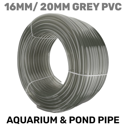 16mm Grey Tinted PVC Technical Hose