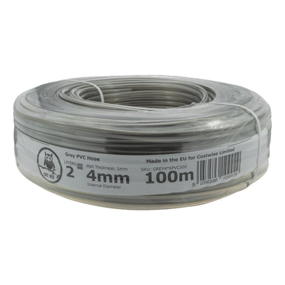 4mm Grey Tinted PVC Technical Hose