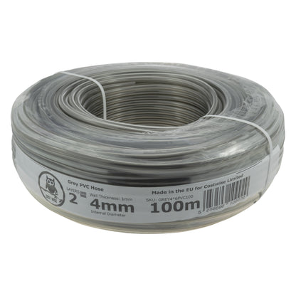 4mm Grey Tinted PVC Technical Hose