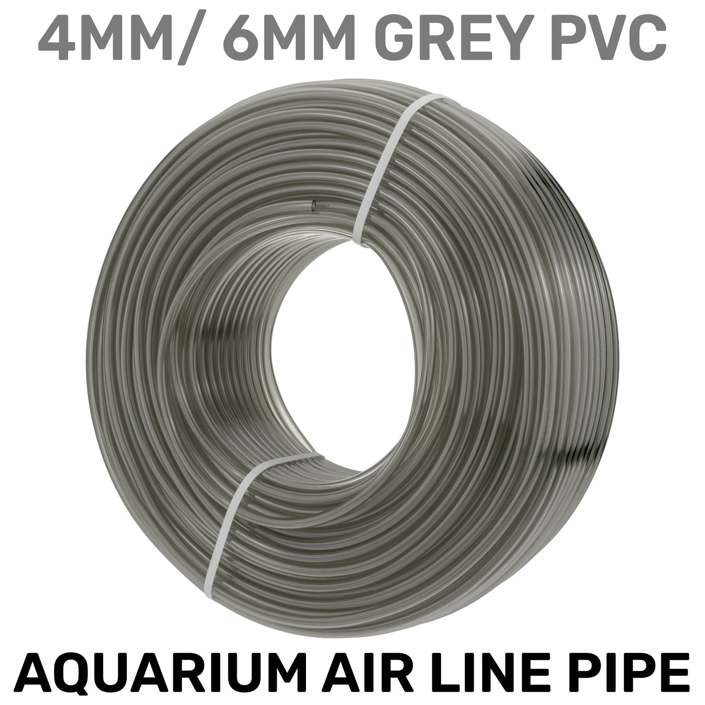 4mm Grey Tinted PVC Technical Hose