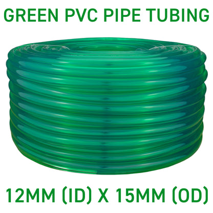 12mm Green Tinted PVC Technical Hose