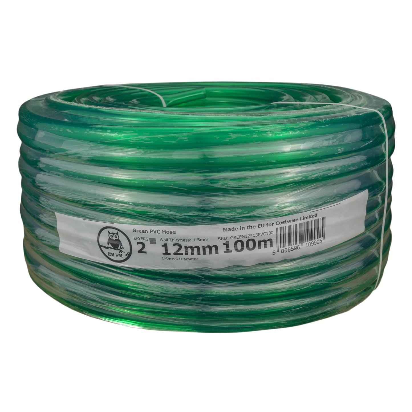 12mm Green Tinted PVC Technical Hose