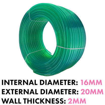 16mm Green Tinted PVC Technical Hose