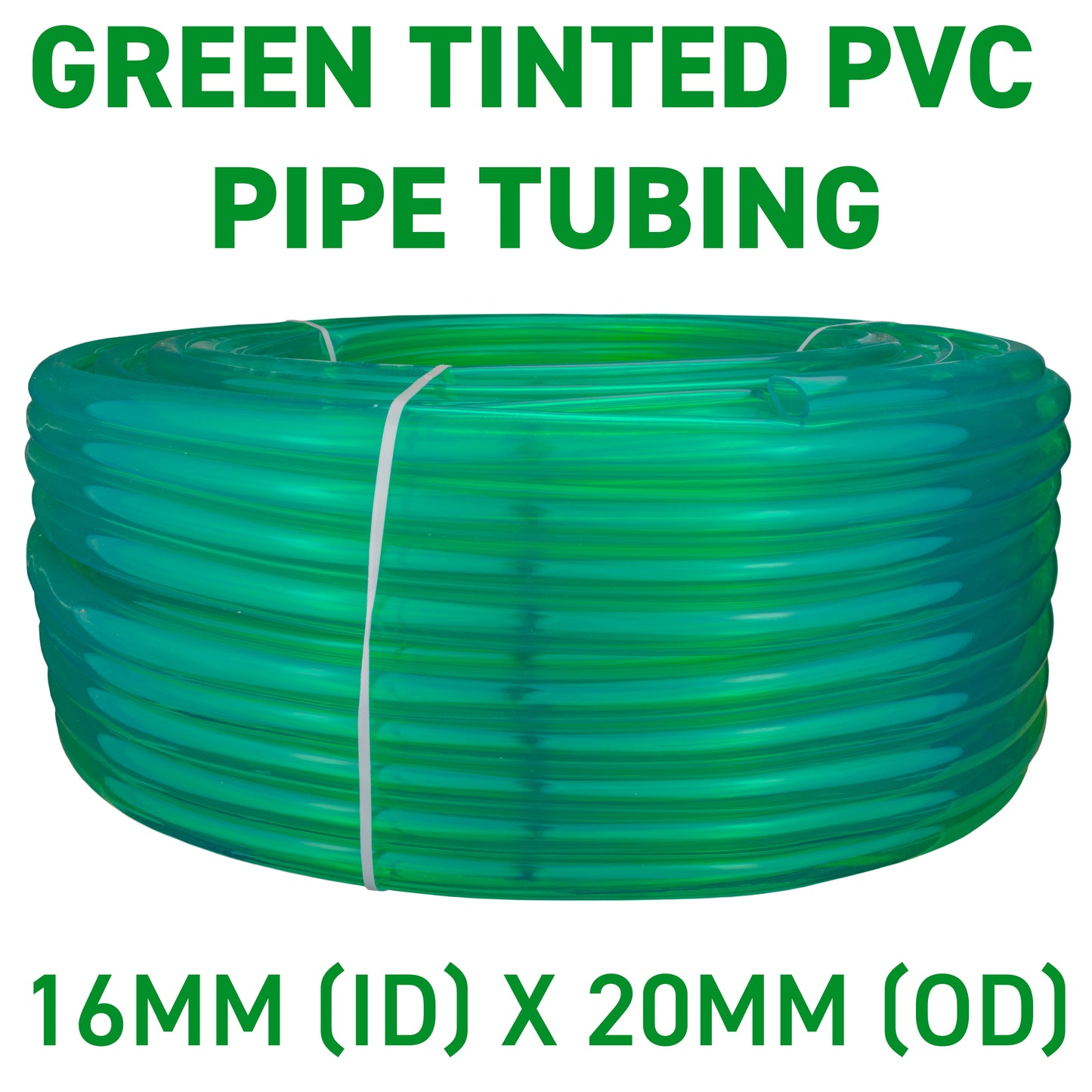 16mm Green Tinted PVC Technical Hose