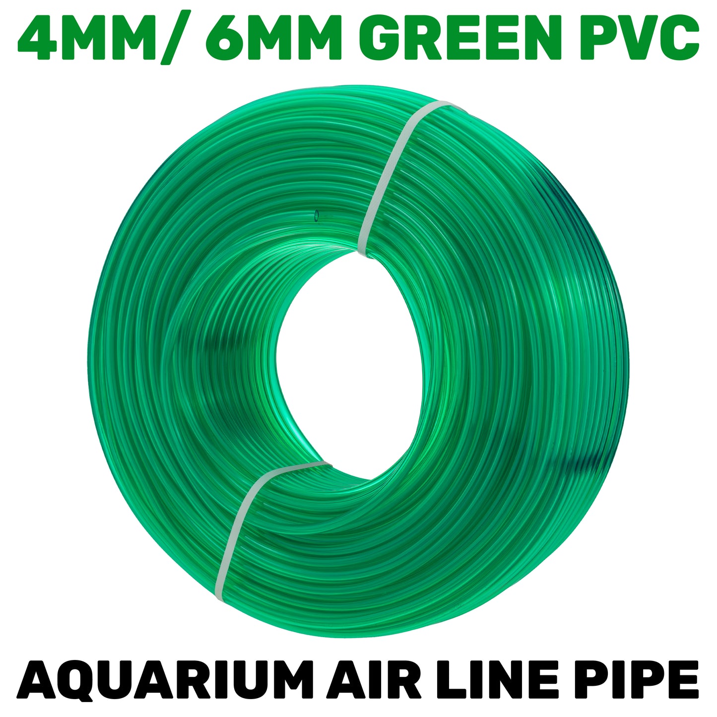 4mm Green Tinted PVC Technical Hose