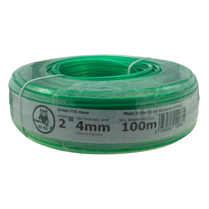 4mm Green Tinted PVC Technical Hose