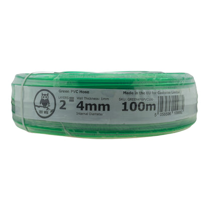 4mm Green Tinted PVC Technical Hose