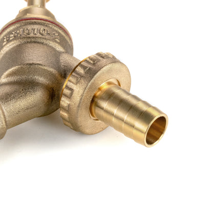 Brass Barbed Bib Tap, 3/4" BSP