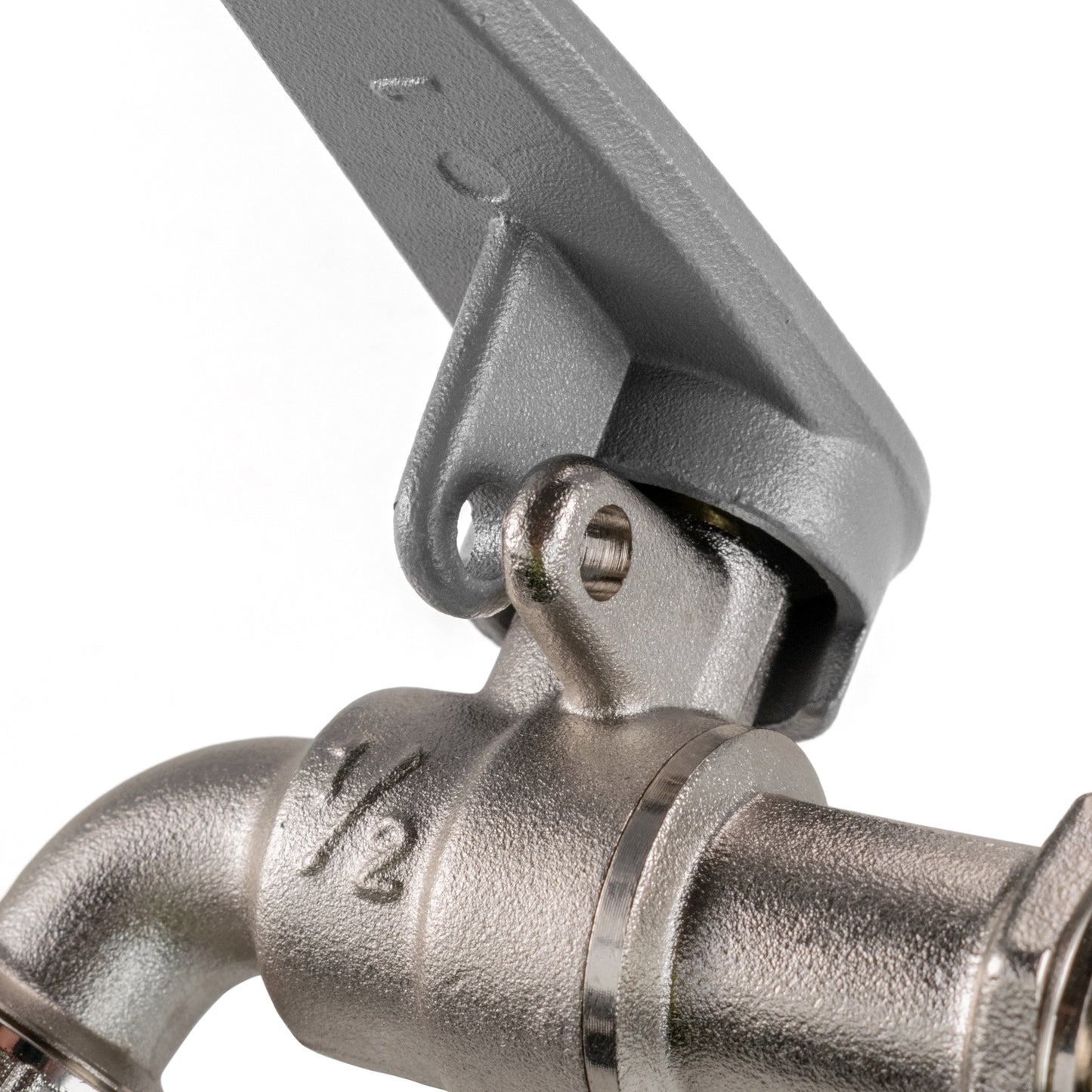 Brass Barbed Side Handle Lockable Tap, 1/2" BSP