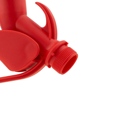 Red Ad-Blue & Fuel Dispensing Nozzle for 3/4" Hose with Metal Tip