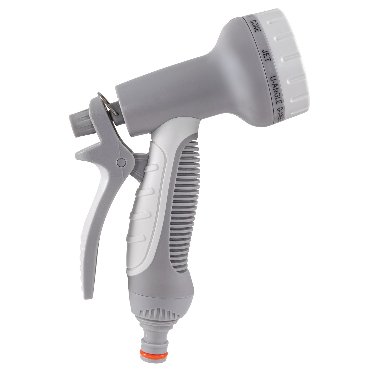 Multi-Pattern Garden Water Sprayer Hose Gun - Grey & White