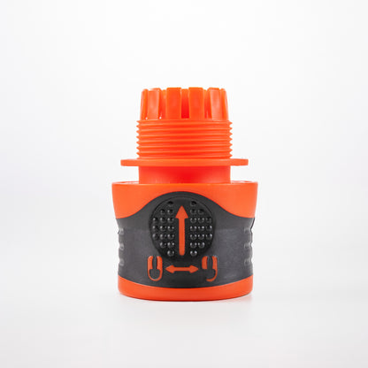 1/2" Locking Hosepipe Quick Connector - Orange