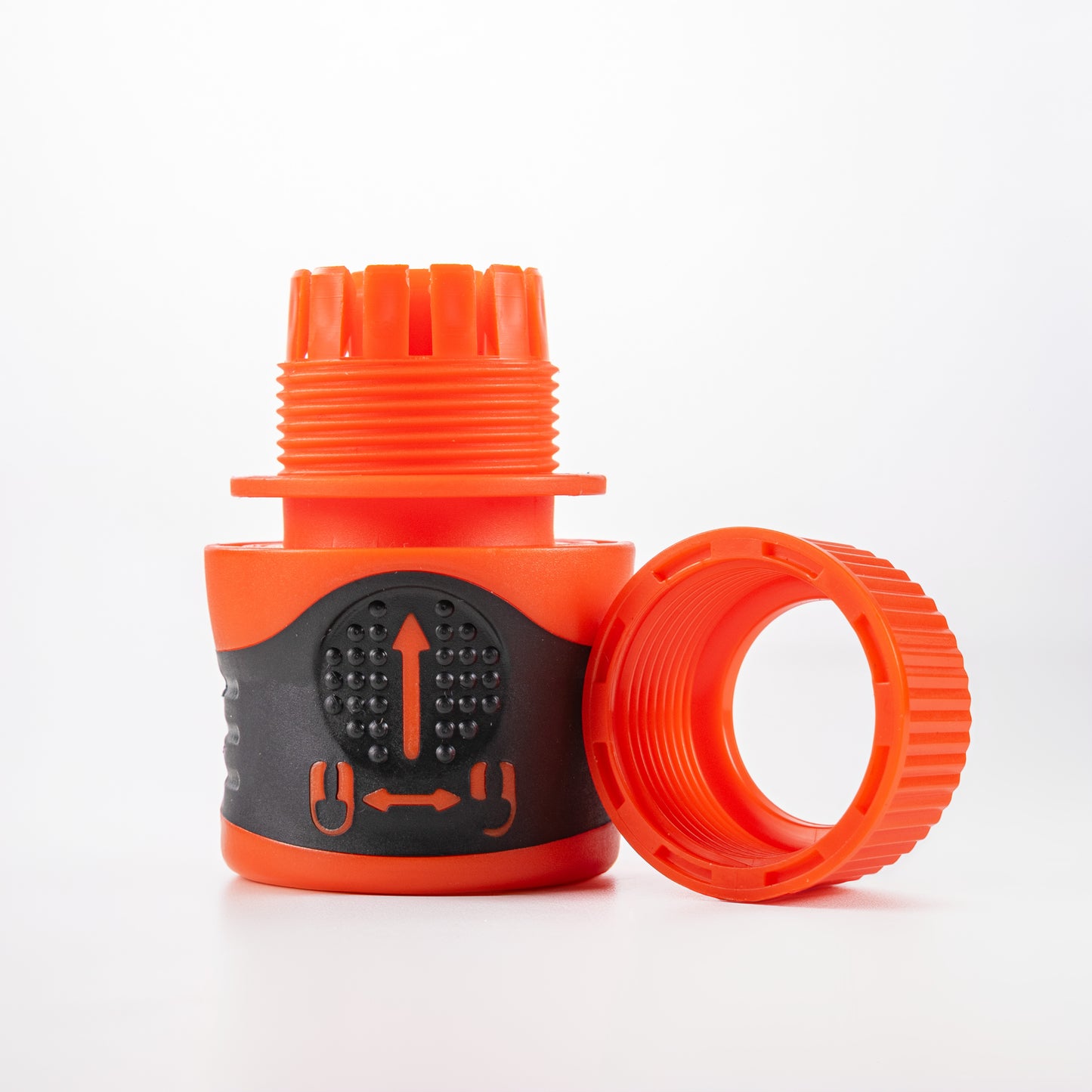 1/2" Locking Hosepipe Quick Connector - Orange