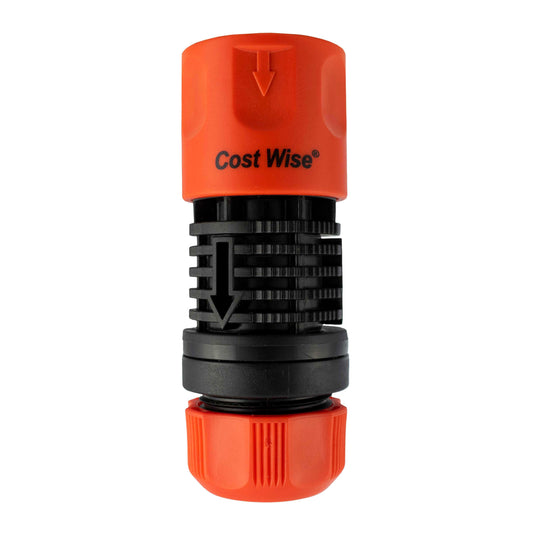 Female Hosepipe to Quick Connector Pressure Reducer, Black