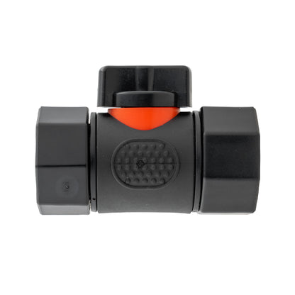 3/4" BSP Female Valve, Soft Touch Black