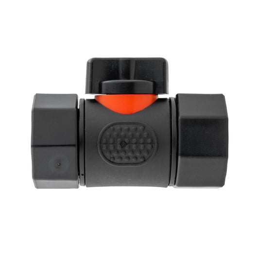 3/4" BSP Female Valve, Soft Touch Black