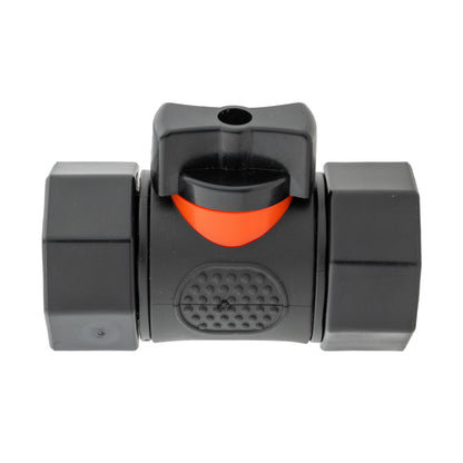 3/4" BSP Female Valve, Soft Touch Black