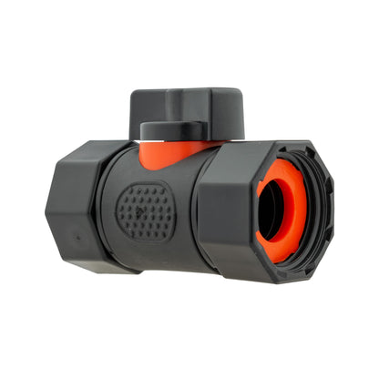 3/4" BSP Female Valve, Soft Touch Black