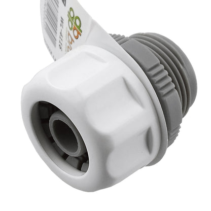 Hose Mender with 3/4"BSPM Thread, Grey
