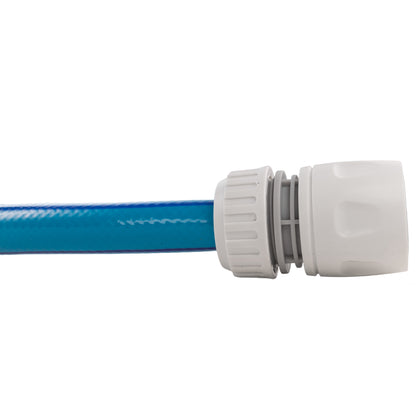 1/2" Hosepipe Quick Connector - White