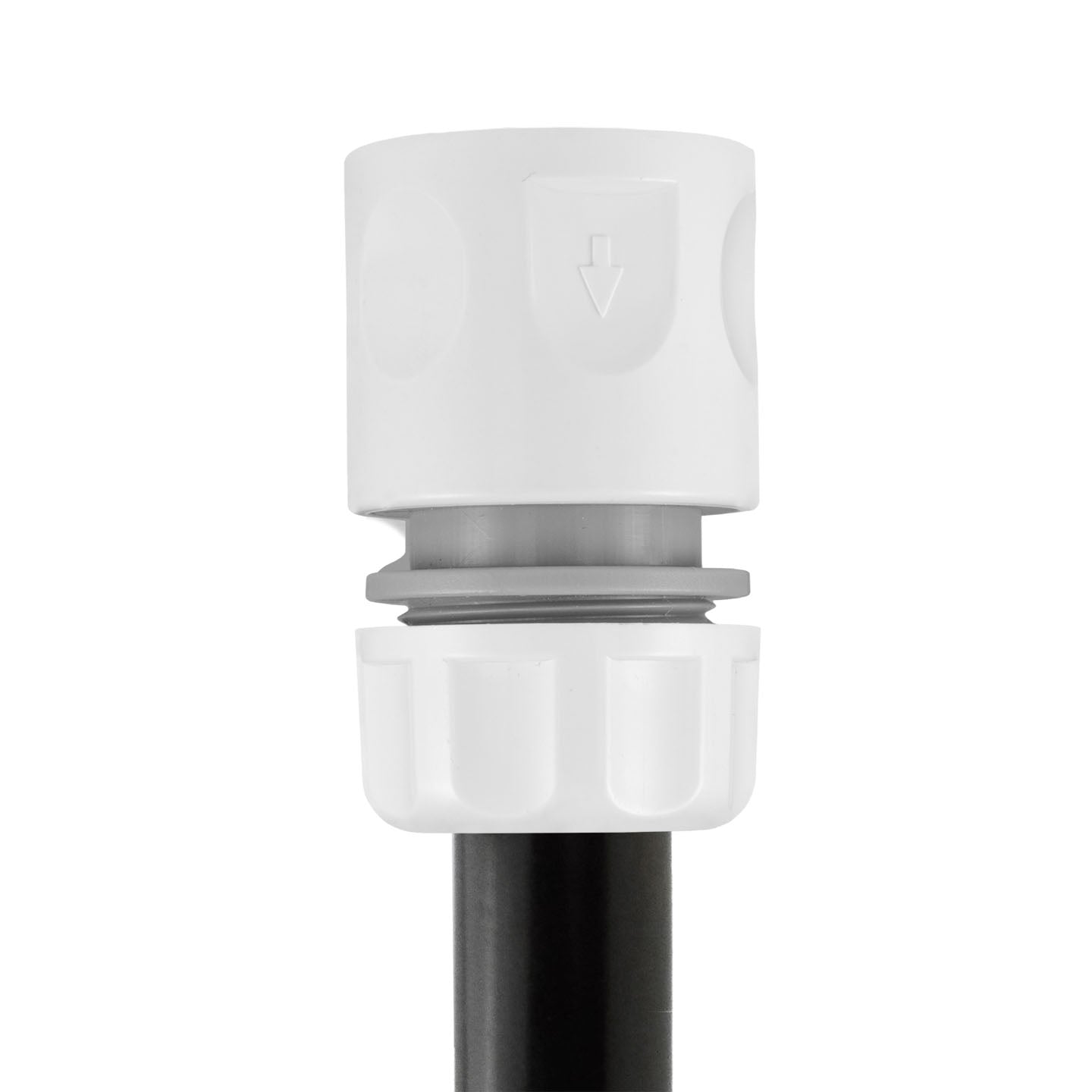 1/2" Female Hose Connector, Grey