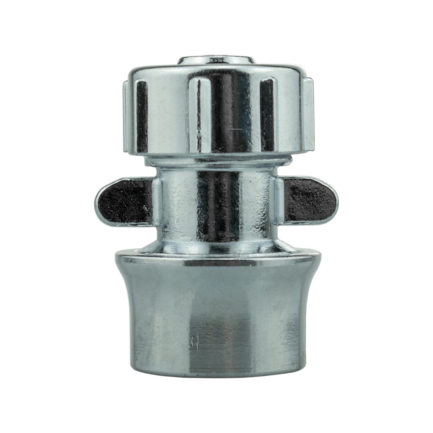 1/2" Female Hose Connector, Zinc Chrome