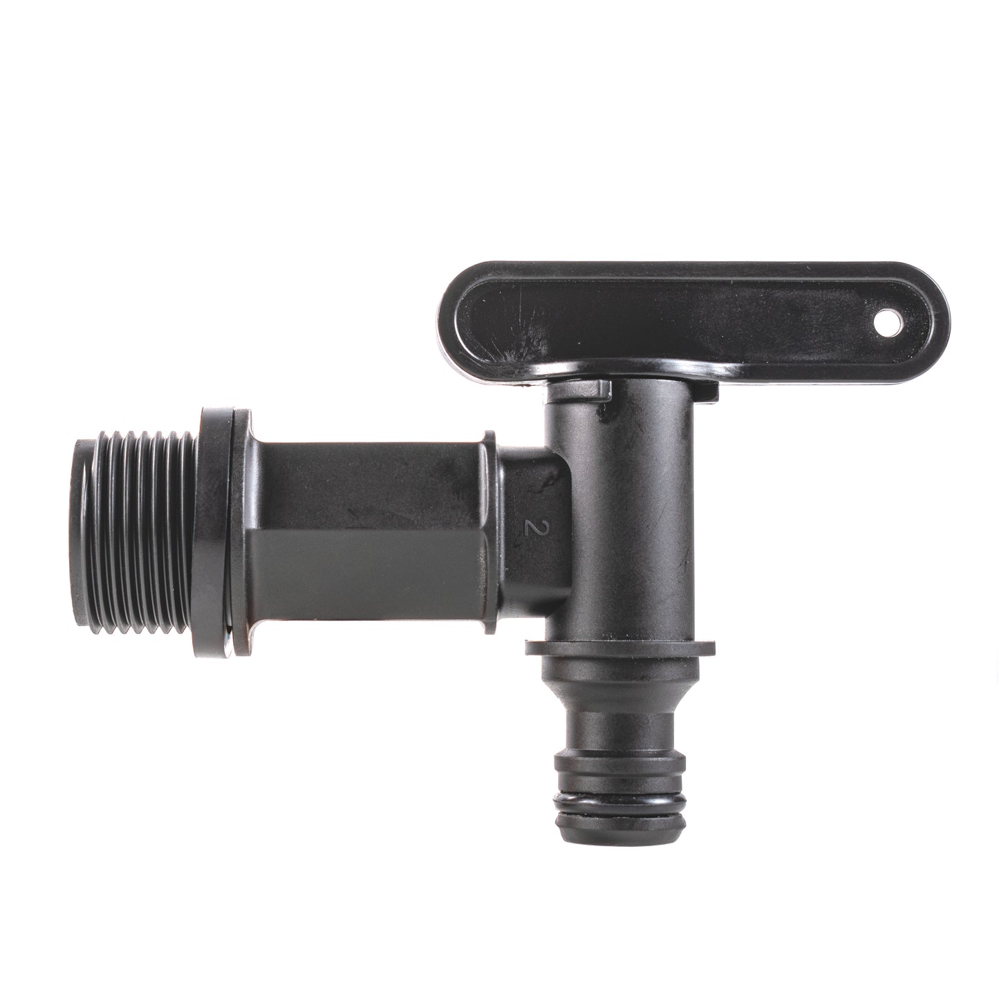 Quick Connector Tap for Water Butts & IBC, 3/4" BSP with Nut and Washer