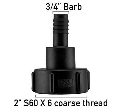 Red AdBlue Fuel Nozzle with Tech Hose & S60X6 Adapter
