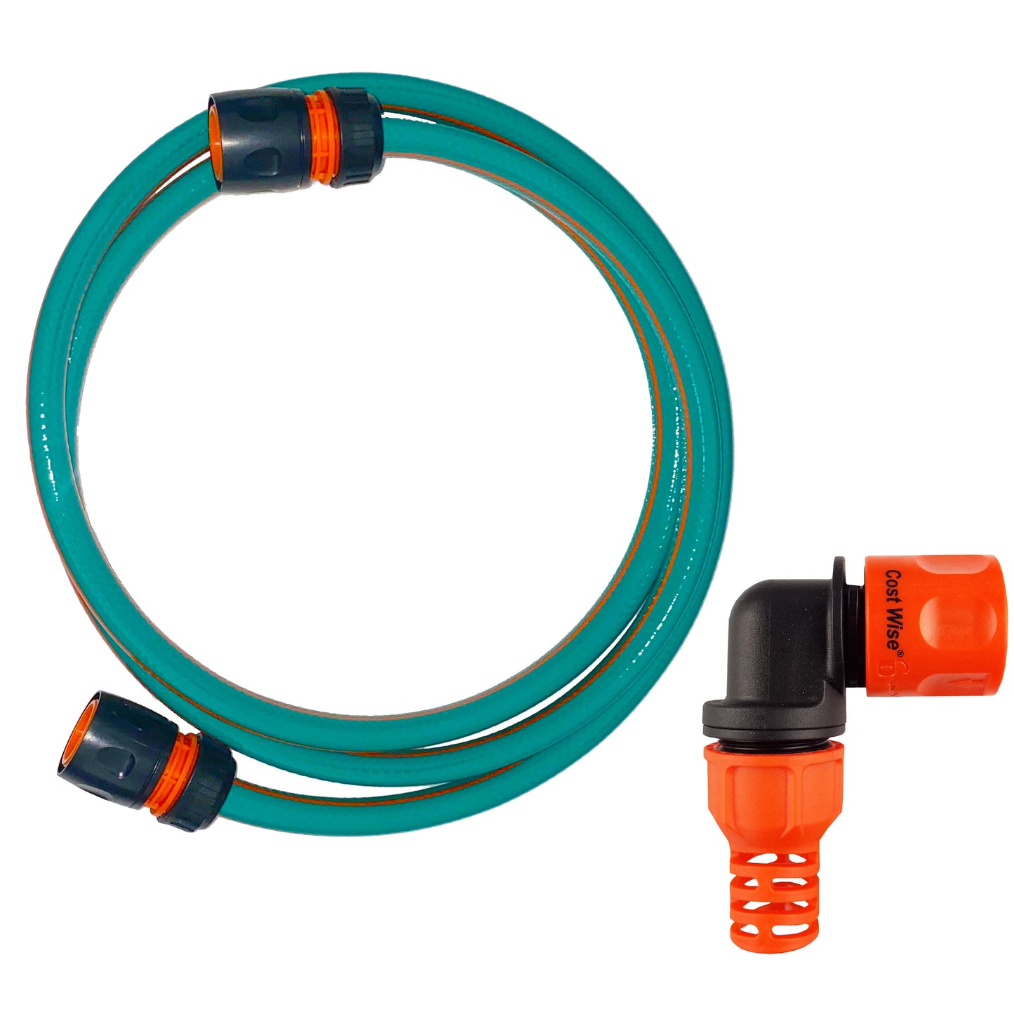 90 Degree Elbow Hose Reel Connection Kit (1m - 10m)