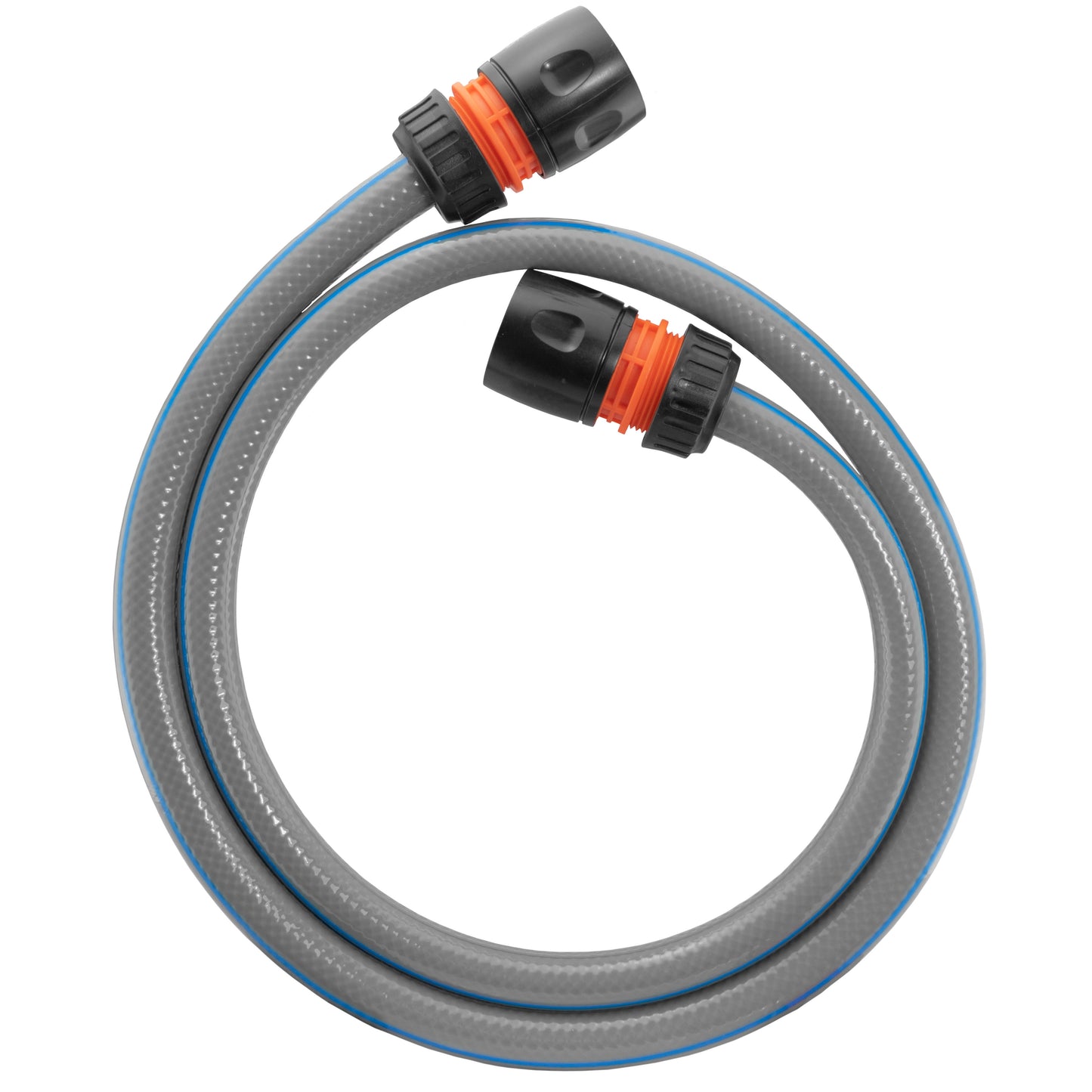 1/2" GREY Extension Set to Connect to Hose Reels - HOSE 1M - 10M + 2 CONNECTORS