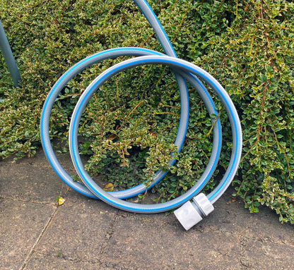 Grey Garden Hosepipe Connection Set with Quick Connectors