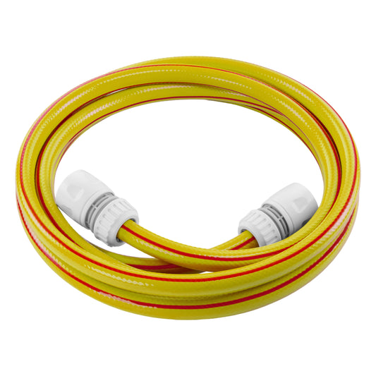 1/2" Premium Yellow Garden Hosepipe with Connectors