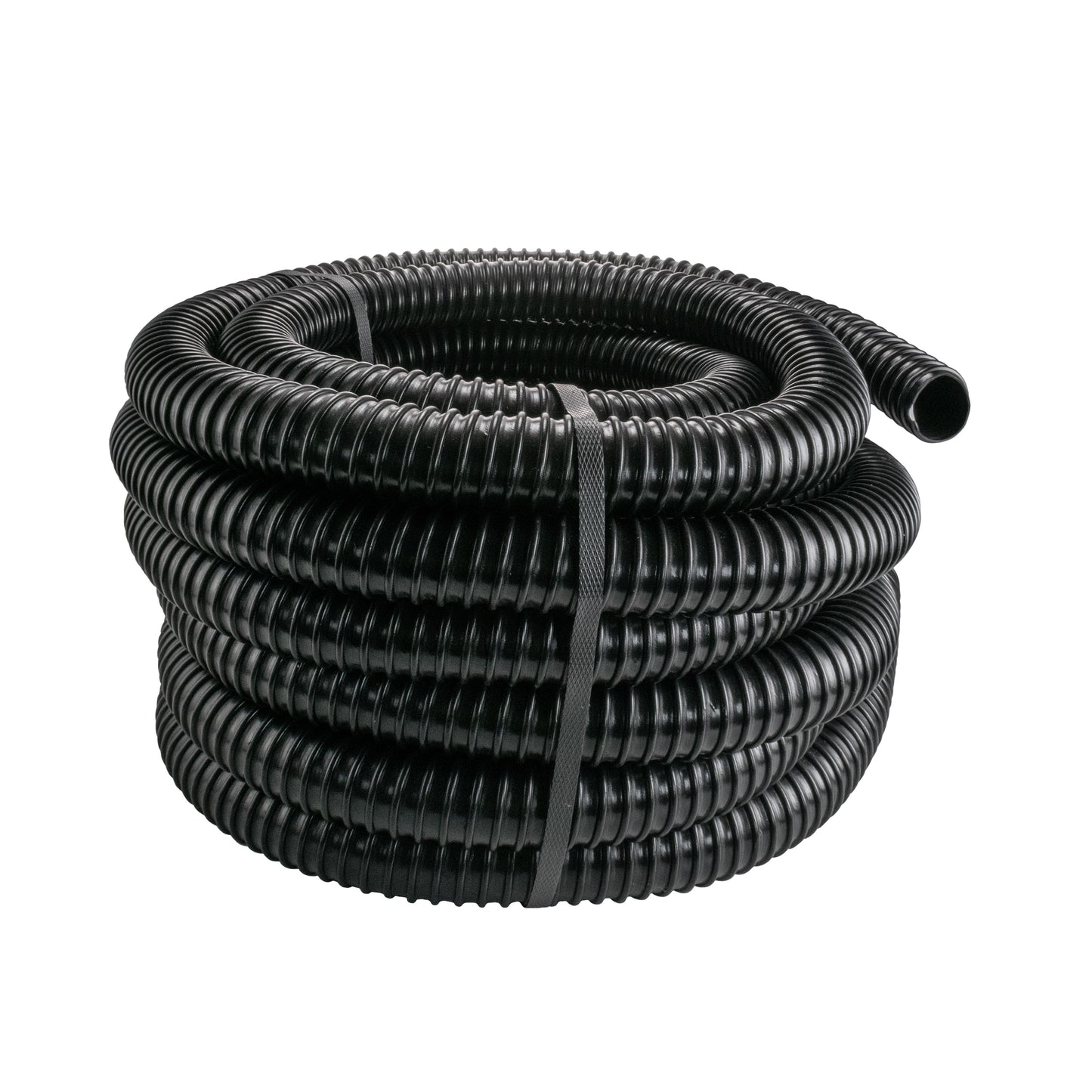 1/2" Black Flexible Pond Hose Corrugated Pipe Tube Filter Pump Tubing Flexi Koi
