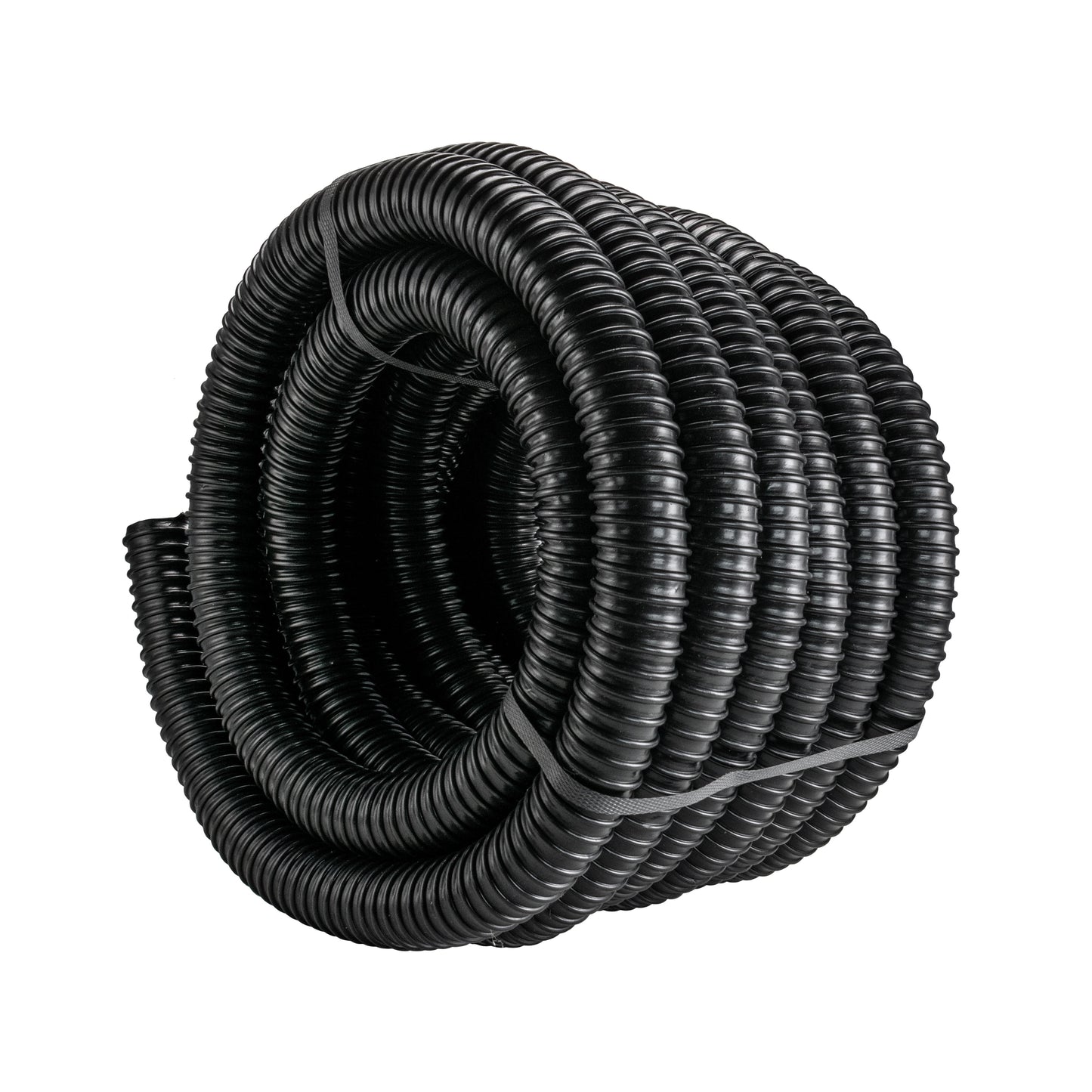 1/2" Black Flexible Pond Hose Corrugated Pipe Tube Filter Pump Tubing Flexi Koi
