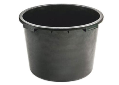 Black Round Mixing Container Tub, 90 Litres