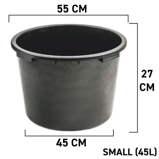 45L Round Garden Bucket Container